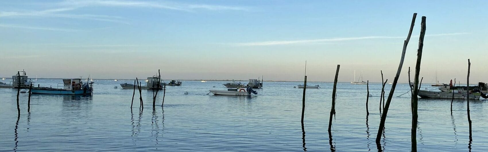 Cap Ferret - Village de l'Herbe - Bassin d'Arcachon - Le Bassin et ses couleurs